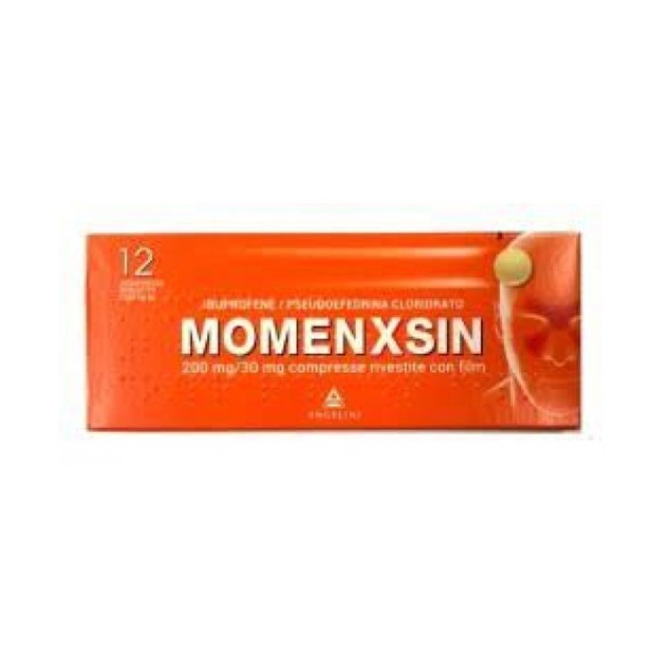 MOMENXSIN 12 Compresse 200+30 mg
