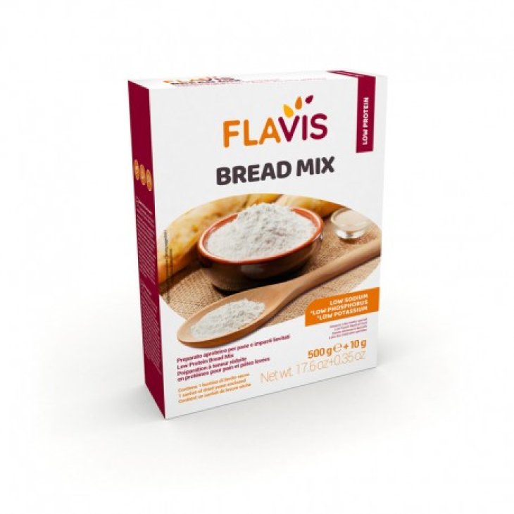 Mevalia Flavis Bread Mix Preparato Aproteico per Pane 500g