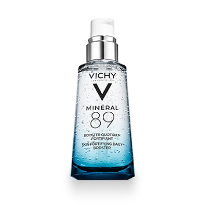 Mineral 89 Crema Viso - Booster quotidiano fortificante e rimpolpante con Acido Ialuronico - 50 ml