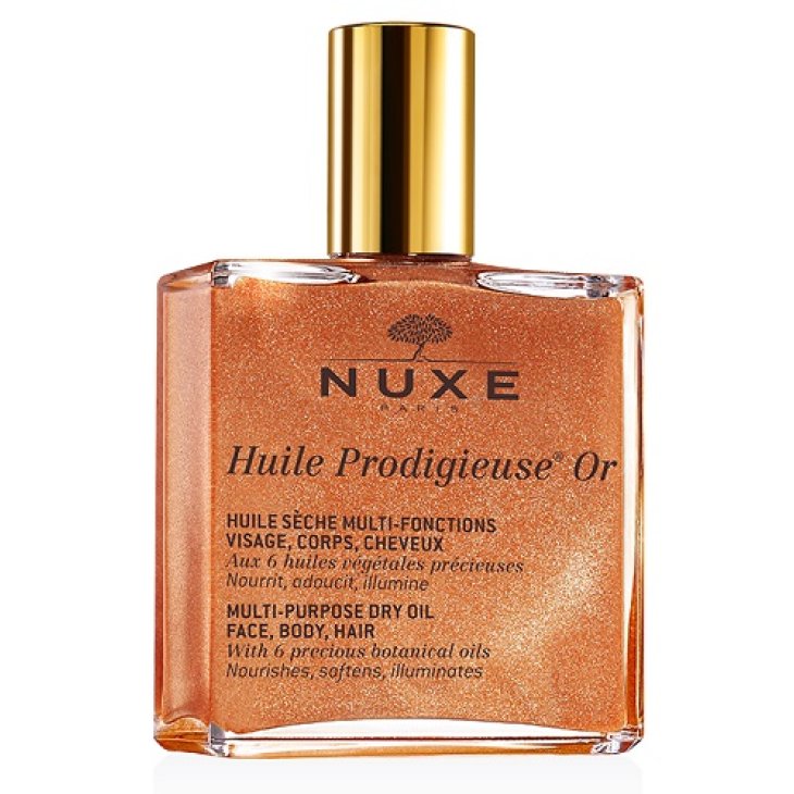 Nuxe Huile Prodigieuse Or Olio Prodigioso Secco Multifunzione Viso Corpo e Capelli 100 ml