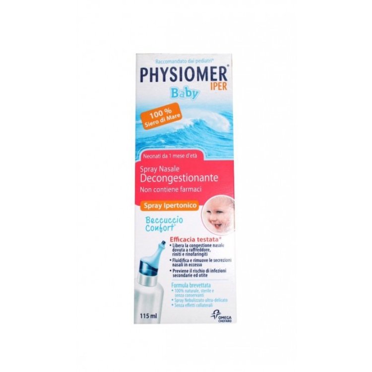 Physiomer Baby Iper Spray Soluzione Ipertonica 115 ml
