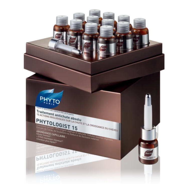 Phyto Phytologist 15 Trattamento Anti-Caduta Globale 12 Fiale