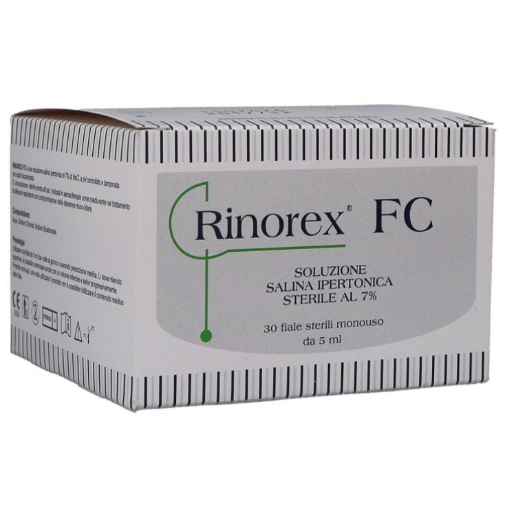 RINOREX FC 30 Flaconcini Soluzione Ipertonica 5ml