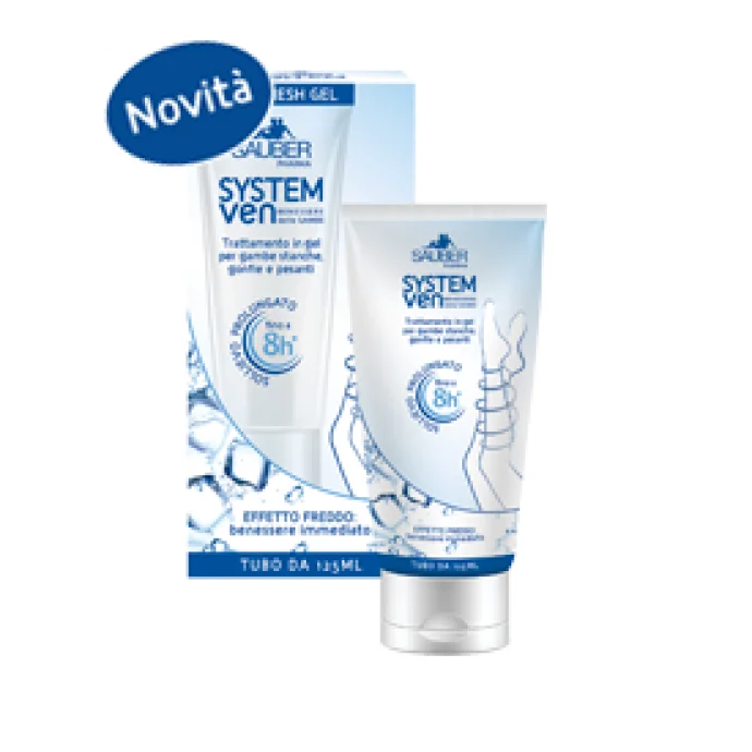 Sauber System Ven Gel Gambe 125 ml