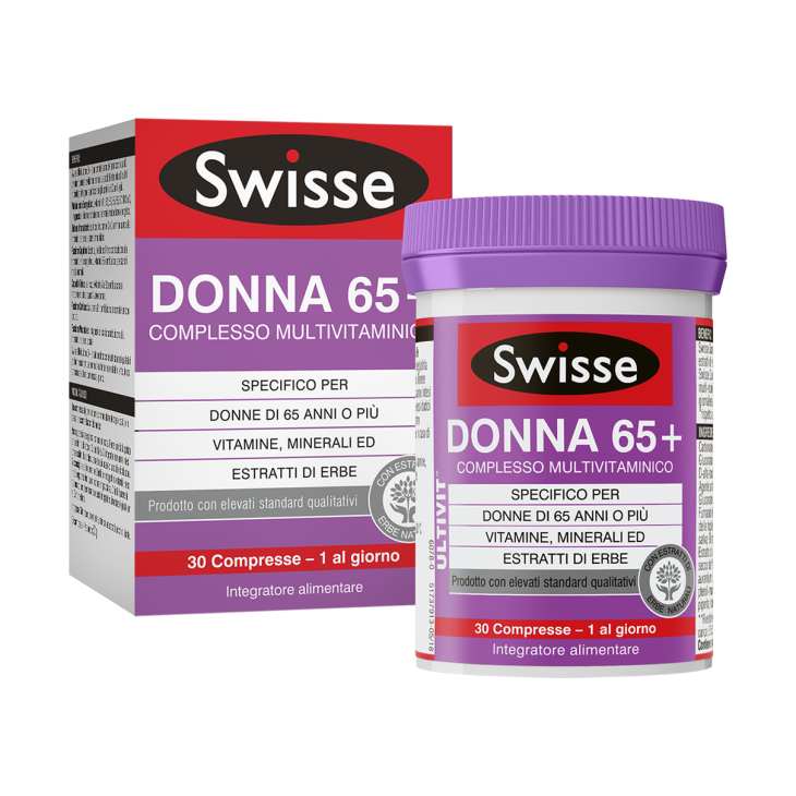 Swisse Multivitaminico Donna 65+ 30 Compresse