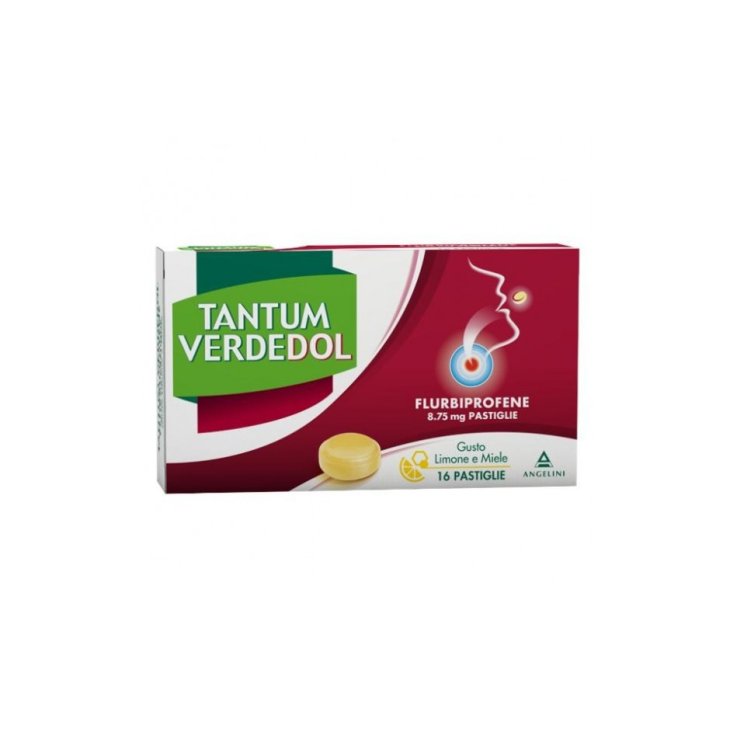 Tantum Verdedol 16 Pastiglie Limone e Miele