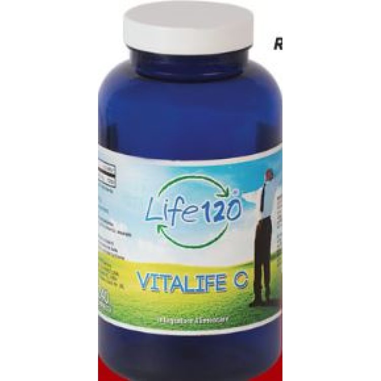 Life 120 Vitalife C Integratore Alimentare di Vitamina C 240 Compresse