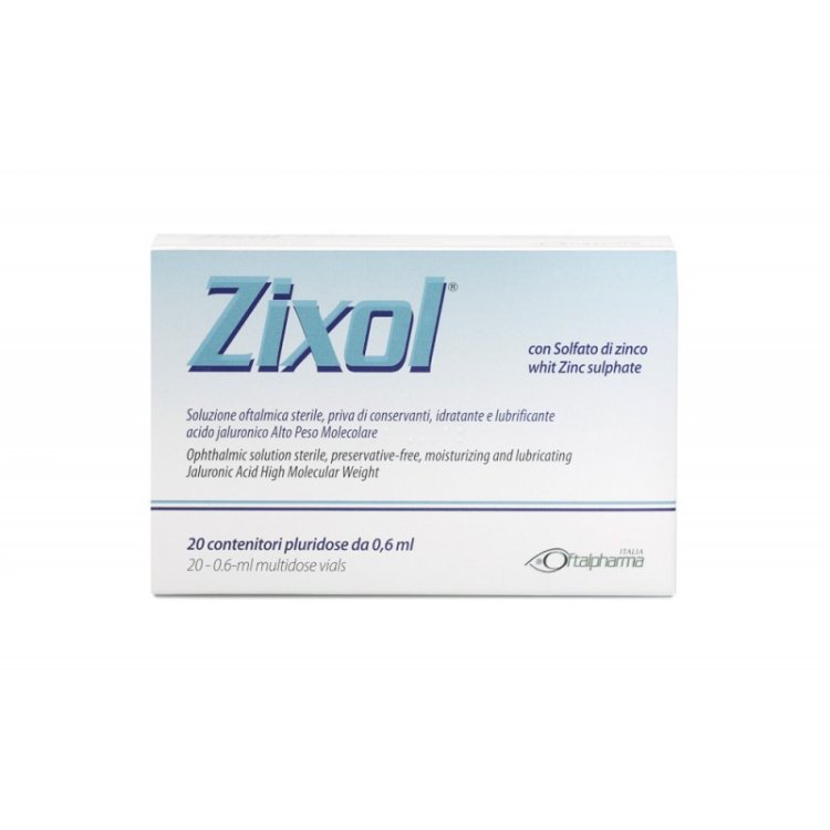 ZIXOL Gocce Oculari 20 flaconcini monodose 0,6 ml