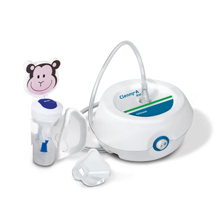 Clenny A Kid Apparecchio Aerosol a Compressore per uso Pediatrico