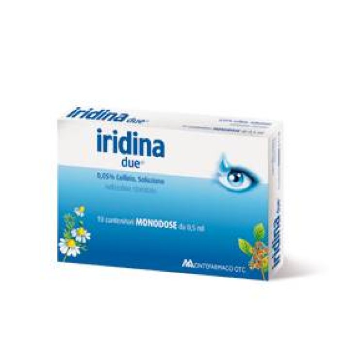 Iridina Due Collirio Monodose 10 flaconcini 0,5ml 0,05%