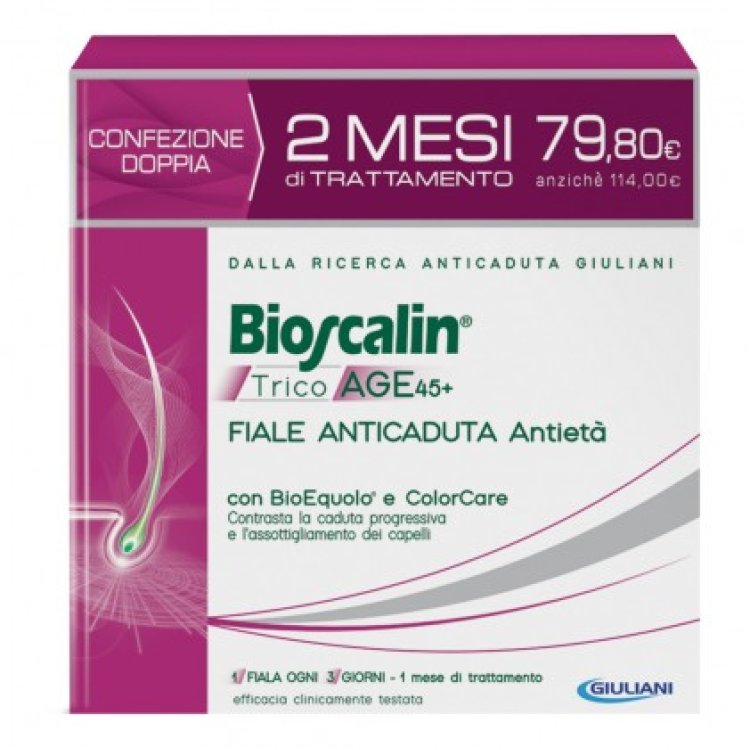 Bioscalin TricoAge 45+ 20 Fiale Anticaduta 3,5 ml