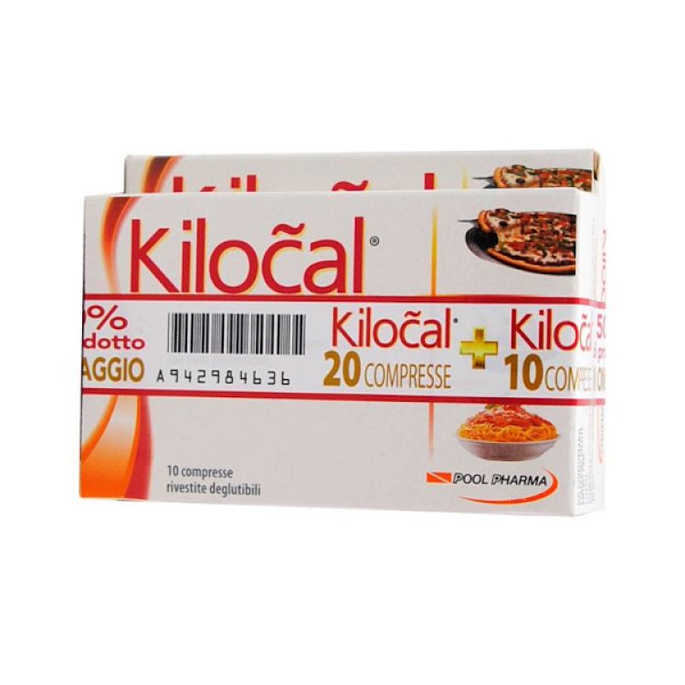 Kilocal - Integratore per il controllo del peso corporeo - 20 + 10 compresse