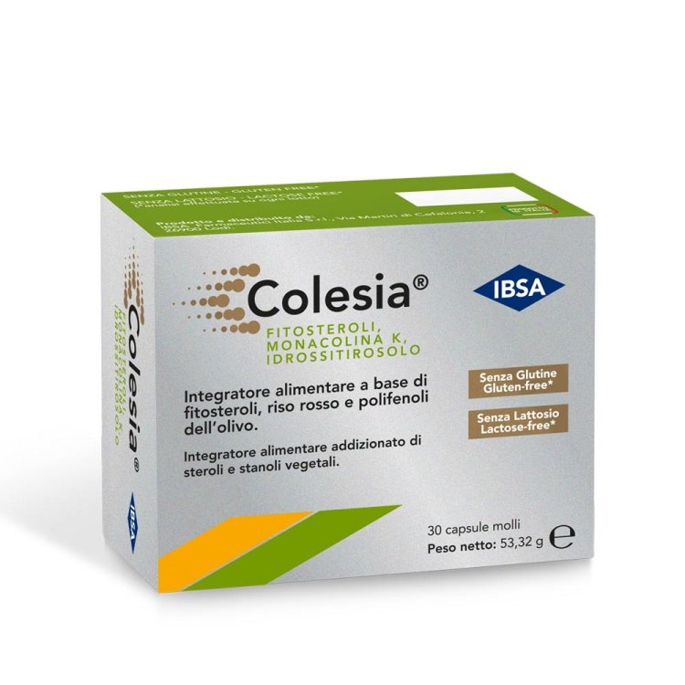 Colesia - Integratore alimentare per il controllo del colesterolo - 30 capsule softgel