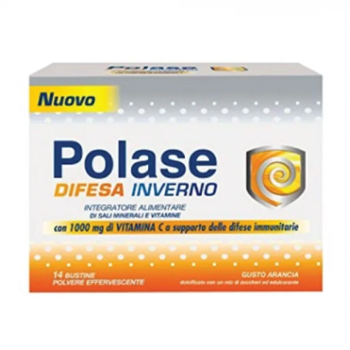 Polase Difesa Inverno - Integratore alimentare per le difese immunitarie - 14 buste - Promo