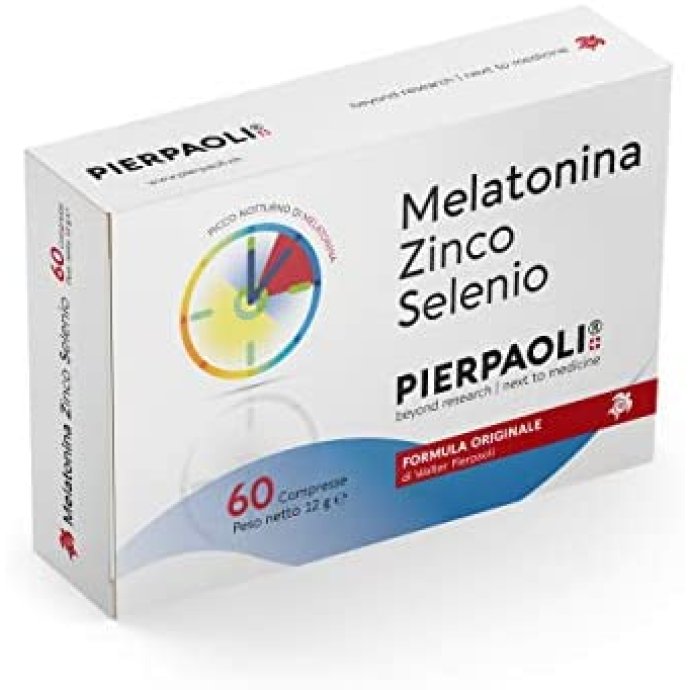 Melatonina Zinco Selenio 60 Compresse Dr. Pierpaoli