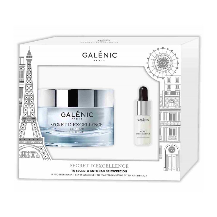 Galenic Cofanetto Secret d'Excellence - Crema anti-età 50 ml + Siero concentrato 10 ml