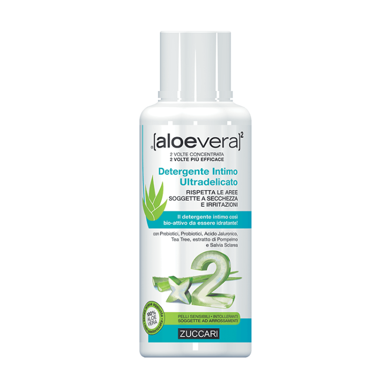 Aloevera 2 Detergente Intimo Ultradelicato - Contro secchezza ed irritazione intima - 250 ml