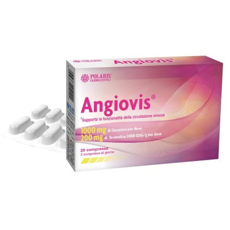 Angiovis - Integratore per la funzionalità della circolazione venosa - 20 compresse