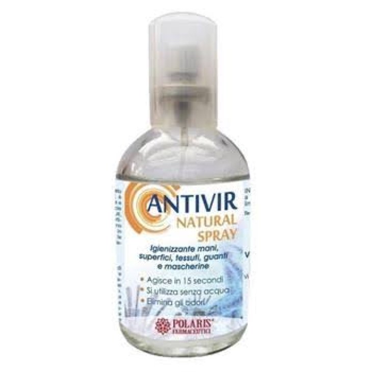 Antivir Natural Spray - Spray Igienizzante per mani, superfici ed abiti - 100 ml