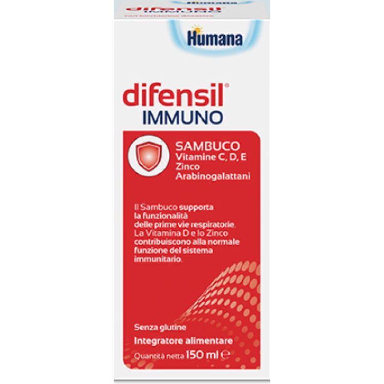 Difensil Immuno - Integratore per la normale funzione del sistema immunitario - 150 ml
