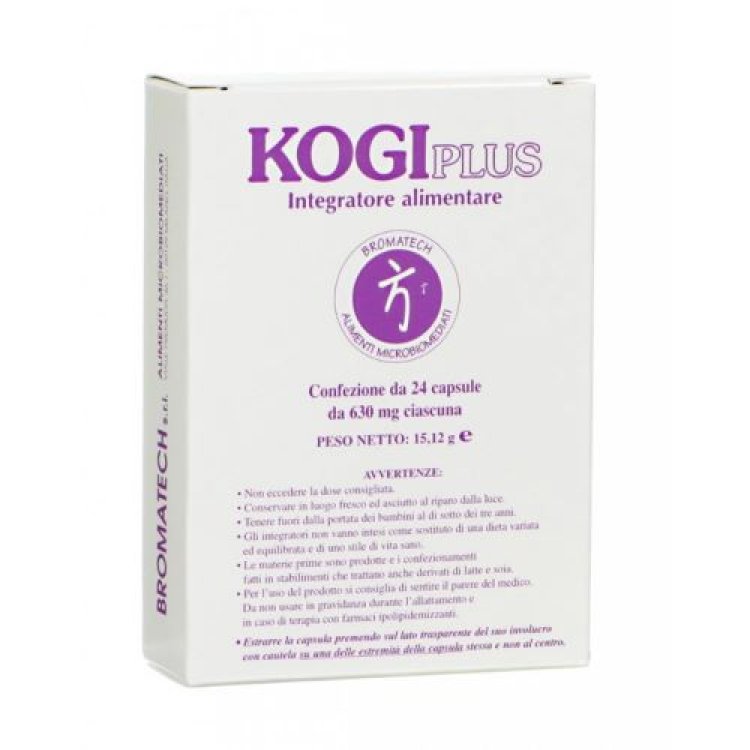 KogiPlus - Integratore per il controllo del colesterolo - 24 capsule