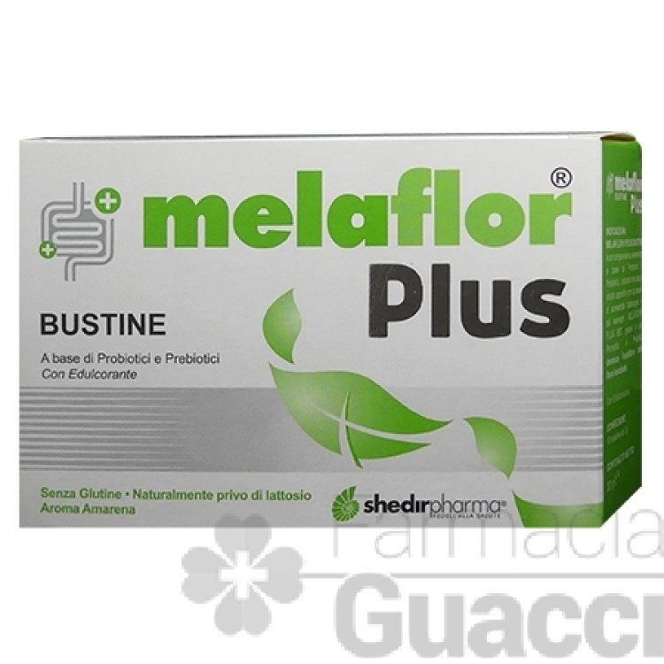 Melaflor Plus - Integratore per l'equilibrio della flora batterica intestinale - 10 bustine