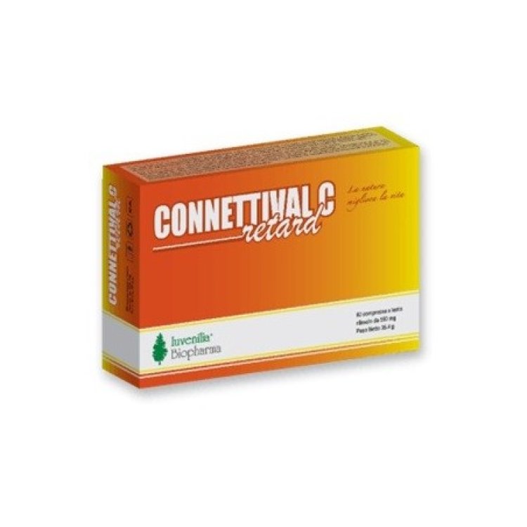 Re Connettival C Retard - Integratore alimentare a base di Vitamina C - 60 compresse