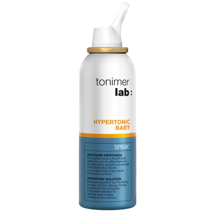 Tonimer Lab Hypertonic Baby Spray Soluzione Ipertonica Sterile 100 ml