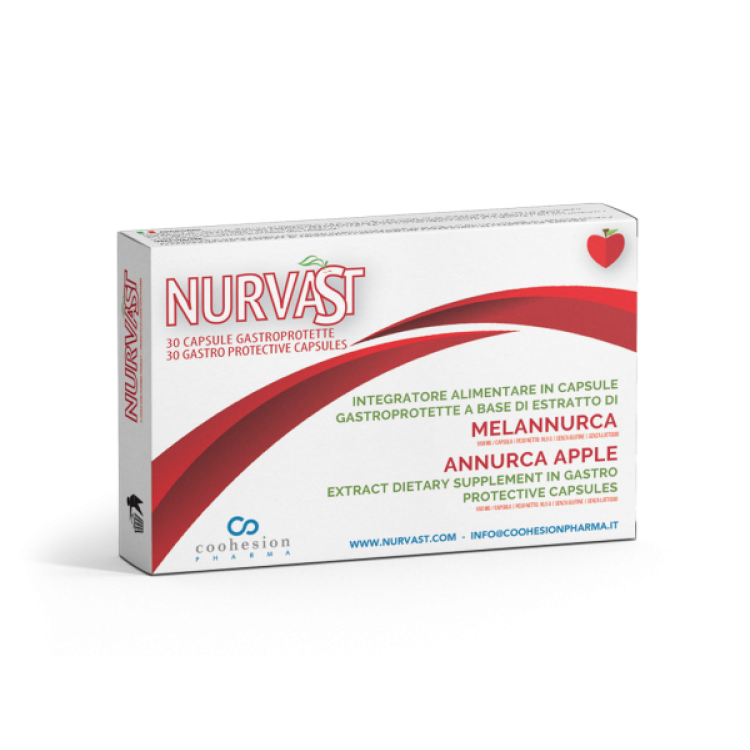 NURVAST - Integratore per il controllo del colesterolo - 30 capsule