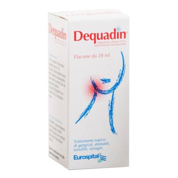 Eurospital Dequadin Soluzione per Mucosa Orale Antisettico 28ml