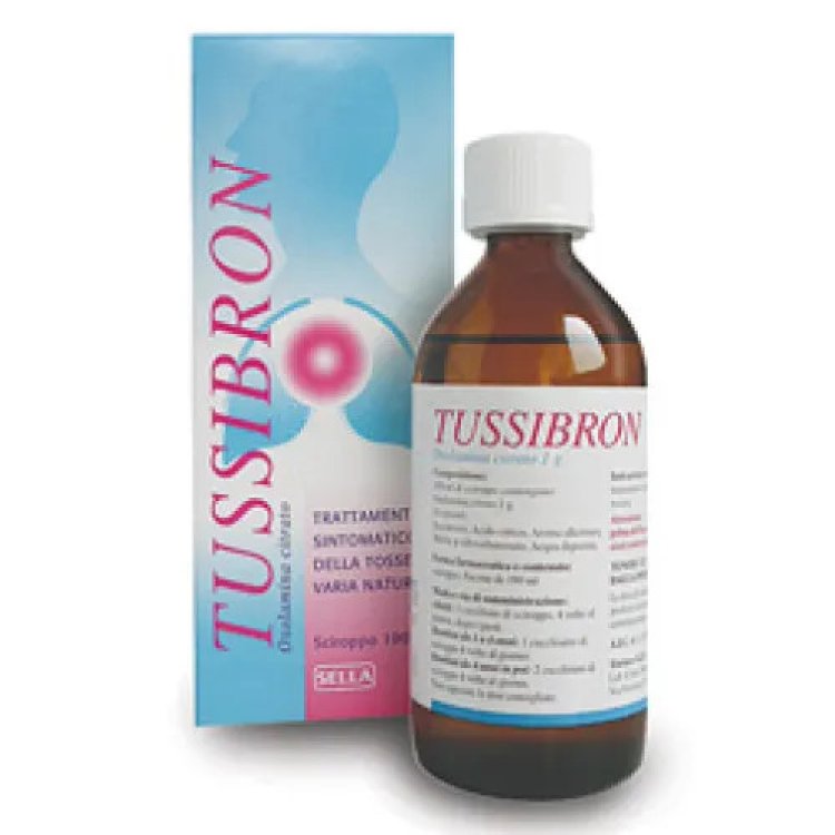 Tussibron Sciroppo 1% 190ml per il Trattamento della Tosse