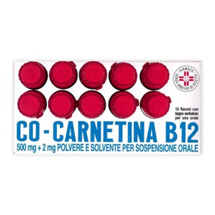 Cocarnetina B12 Polvere e Solvente: Supporto Metabolico, 10 Flaconcini Cocarnetina B12 Polvere e Solvente: Supporto Metabolico, 10 Flaconcini