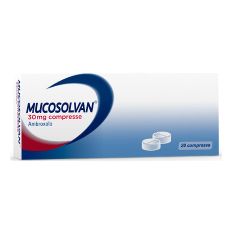 Mucosolvan 30 Mg Compresse, Mucolitico per Broncopolmonari, 20 Compresse