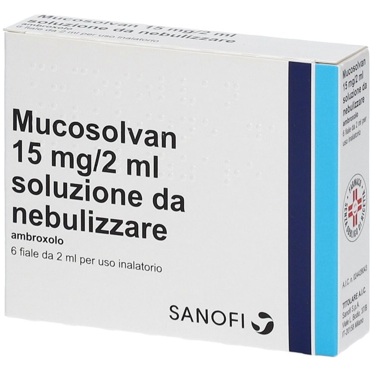 Mucosolvan Soluzione Nebulizzante 15 mg/2 ml per Bronchi e Polmoni Mucosolvan Soluzione Nebulizzante 15 mg/2 ml per Bronchi e Polmoni