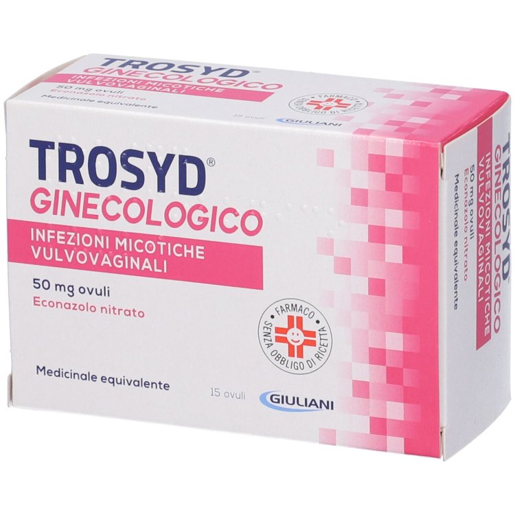 Trosyd Ginecologico Ovuli Vaginali 50mg per Micosi Trosyd Ginecologico Ovuli Vaginali 50mg per Micosi