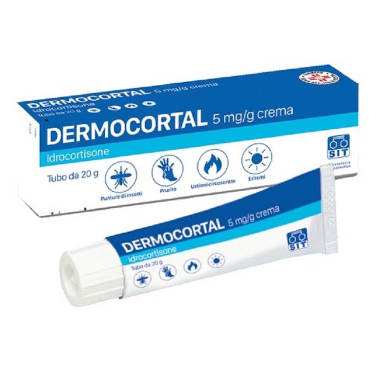 Dermocortal Crema 20g 0,5% Medicinale per Eczemi e Prurito
