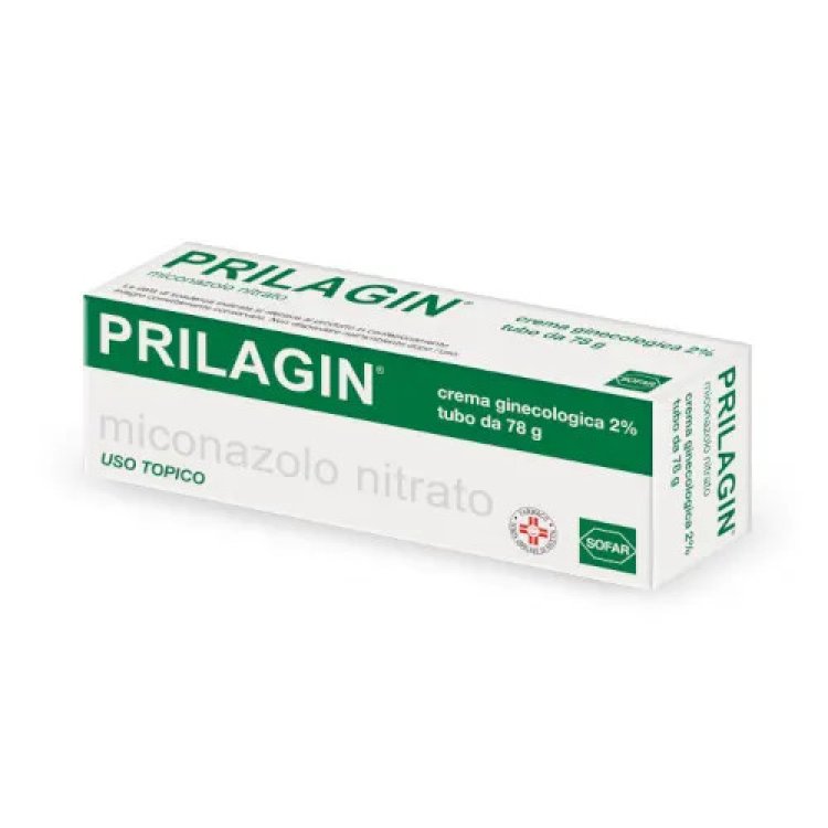 Prilagin Crema Ginecologica 2% per Infezioni Vaginali 78g Prilagin Crema Ginecologica 2% per Infezioni Vaginali 78g