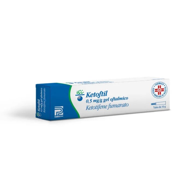 Ketoftil Gel Oftalmico Antiallergico 0,5 mg/g 10 g