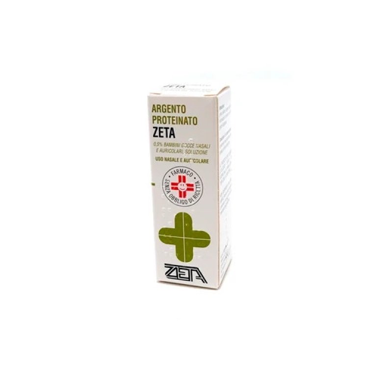 Zeta Farmaceutici Argento Proteinato 0,5% Gocce Nasali e Auricolari 10ml