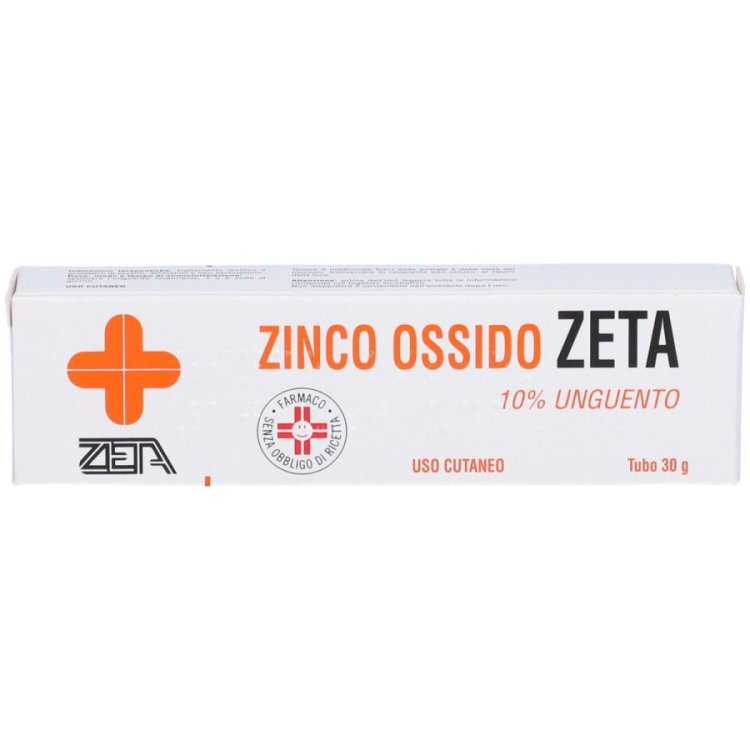 Zeta Farmaceutici Zinco Ossido Unguento 10% Lenitivo Eczemi e Dermatiti 30g