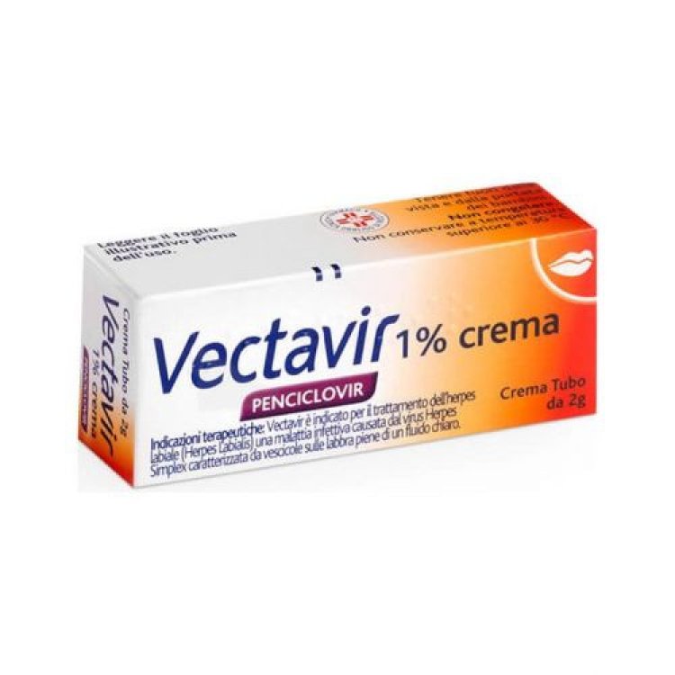 Vectavir Crema per Herpes Labiale 1% 2g