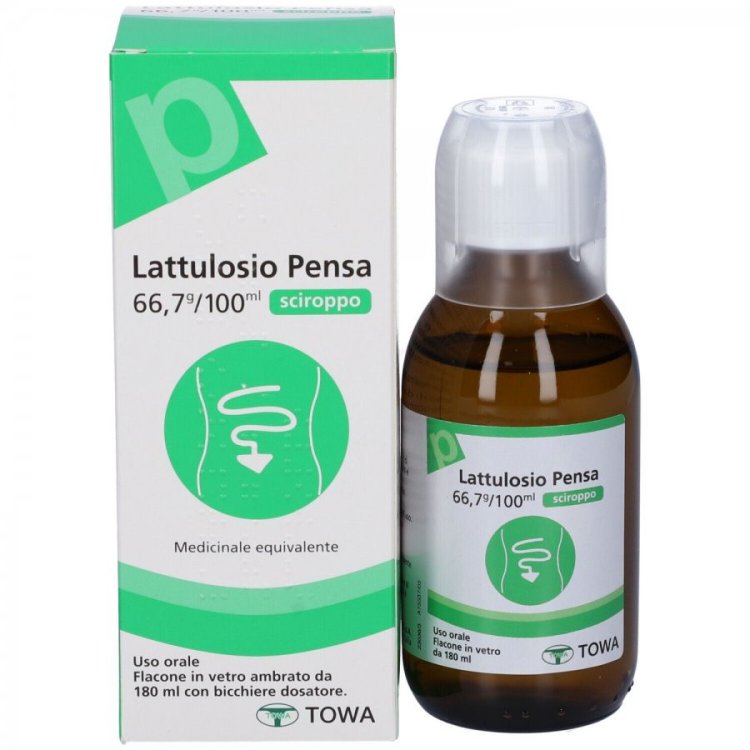 Pensa Pharma Lattulosio Sciroppo 180ml per Stitichezza