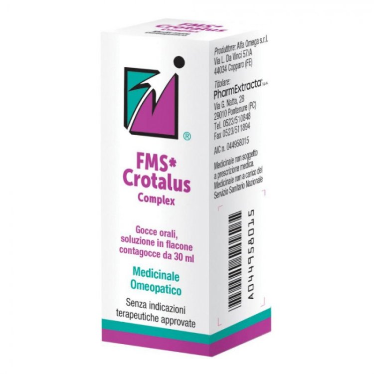 Omeopiacenza Fms Crotalus Complex Gocce Medicinale Omeopatico 30ml