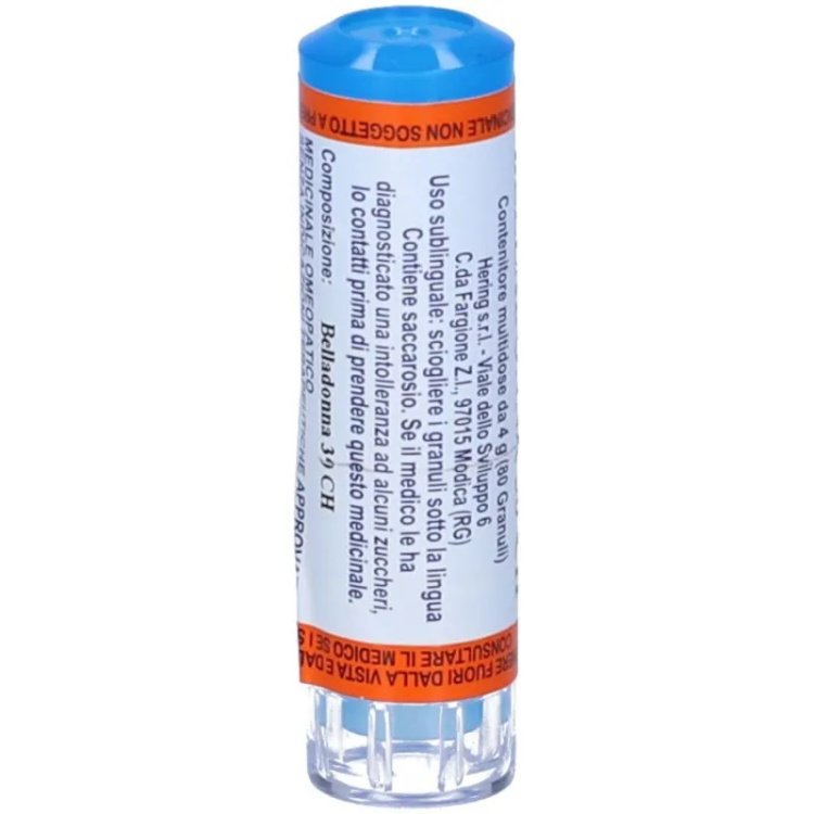 Hering Belladonna 030LM Globuli Medicinale Omeopatico