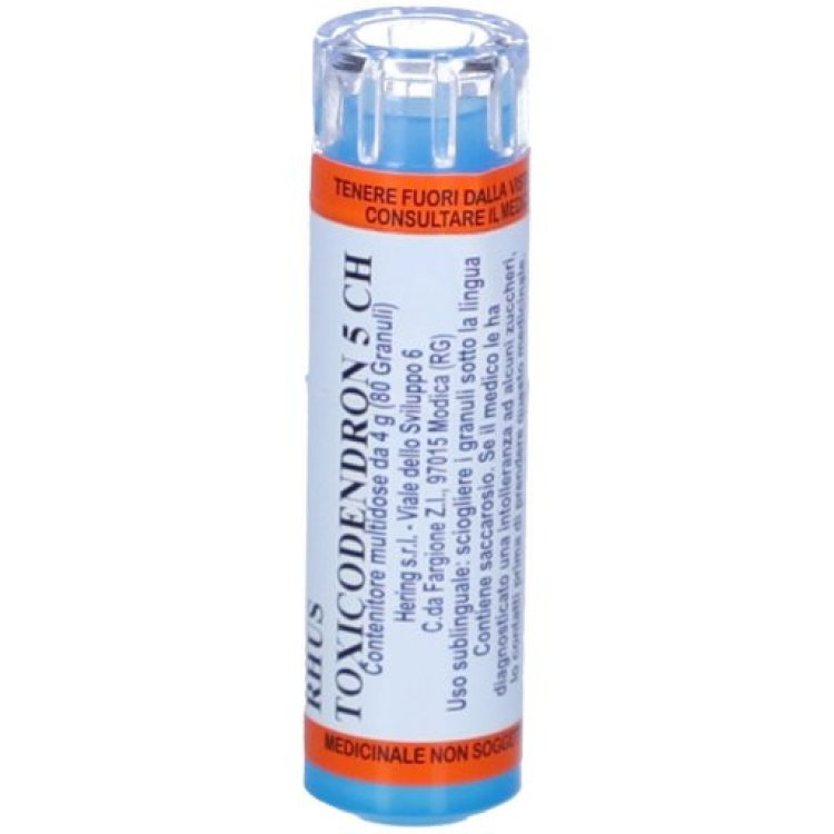 Hering Rhus Toxicodendron 5CH Granuli Omeopatici 80g Hering Rhus Toxicodendron 5CH Granuli Omeopatici 80g