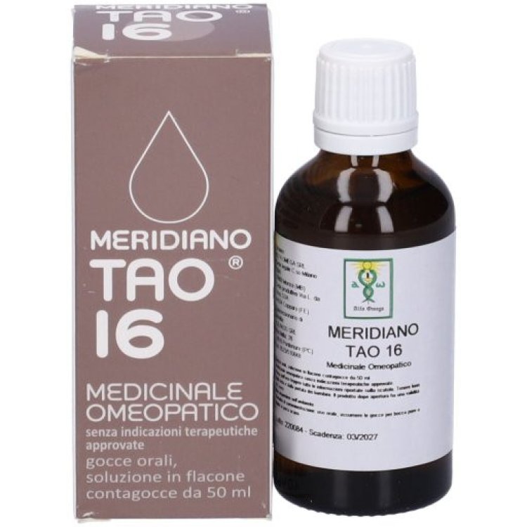 Alfa Omega Meridiano Tao 16 Gocce Orali per Equilibrio Neuropsichico 50ml Alfa Omega Meridiano Tao 16 Gocce Orali per Equilibrio Neuropsichico 50ml