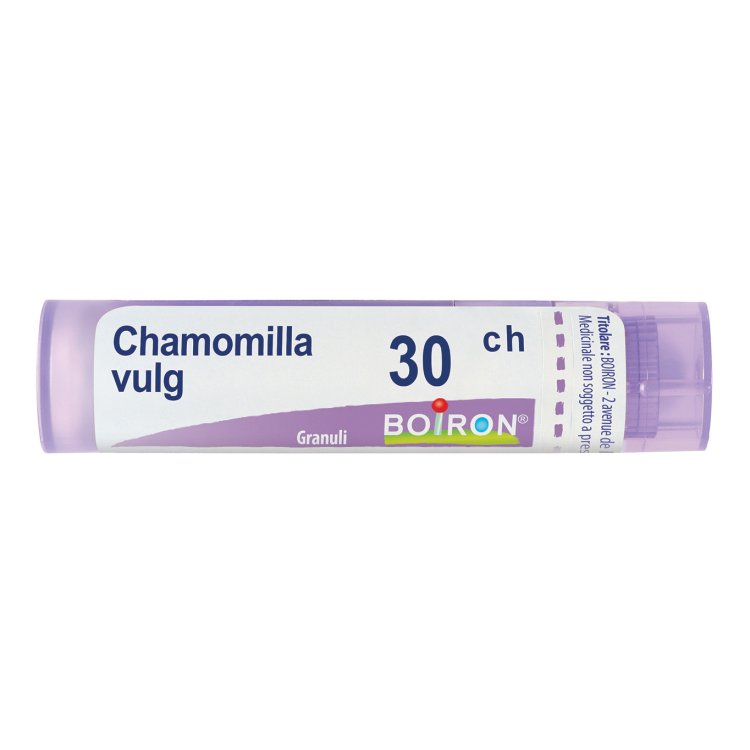 Boiron Chamomilla Vulgaris 30CH Granuli Omeopatici 4G Boiron Chamomilla Vulgaris 30CH Granuli Omeopatici 4G