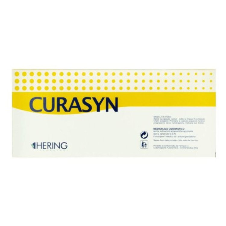 Hering Curasyn 123 Medicinale Omeopatico per Benessere 30 Capsule