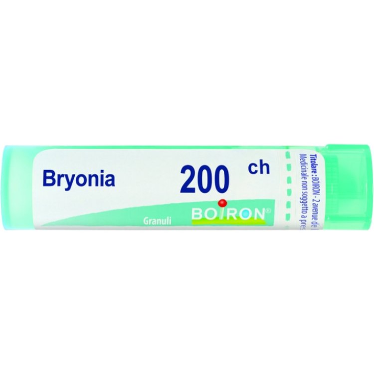 Boiron Bryonia 200CH Granuli Omeopatici per Tosse e Gola 4g