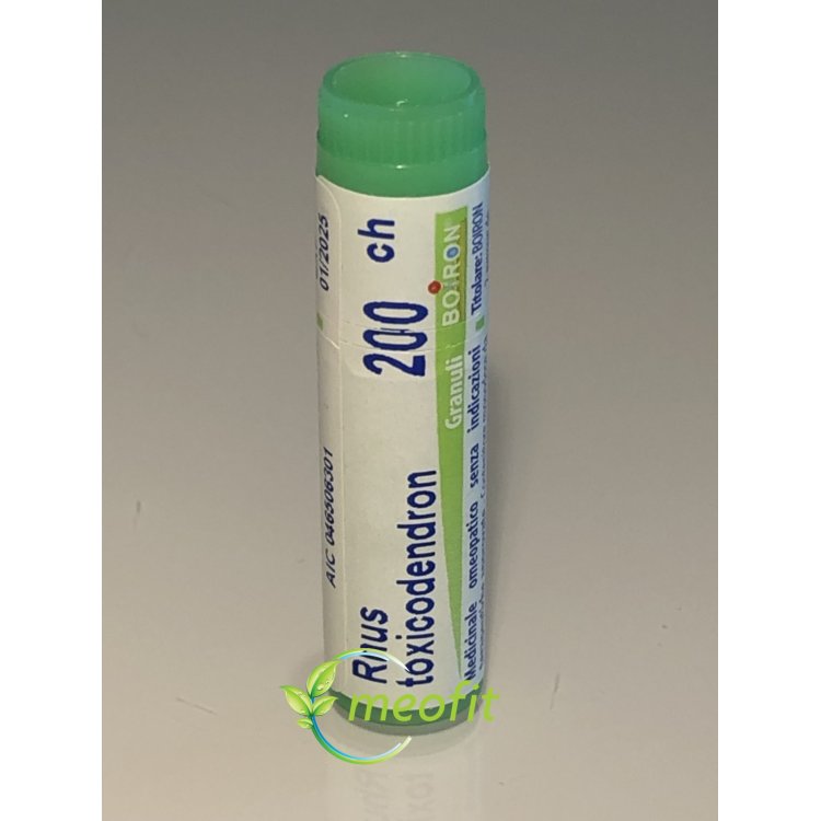 Boiron Rhus Toxicodendron 200CH Globuli Omeopatici Monodose
